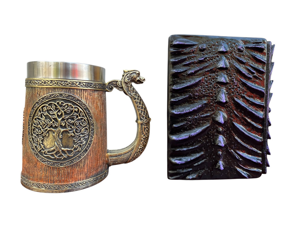 Подарочный набор Кружка 3 Викинг и Дракон и Блокнот 3 «Око Иллюзий» Київ - зображення 2