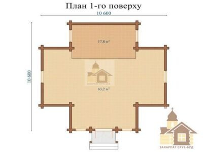 Купити зруб церкви від Закарпат Зруб-Буд — надійне дерев’яне будівництво під ключ Одеса - зображення 7