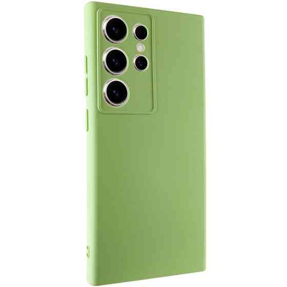 Чехол TPU GETMAN Liquid Silk Full Camera для Samsung Galaxy S24 Ultra Херсон