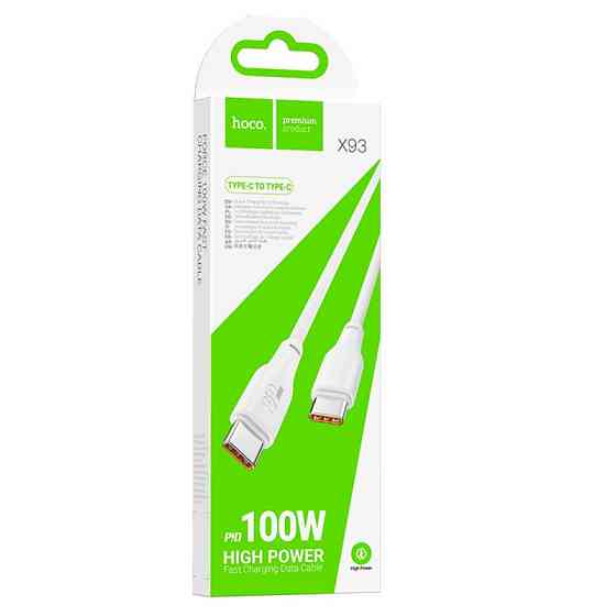 Дата кабель Hoco X93 Force Type-C to Type-C 100W (2m) Херсон