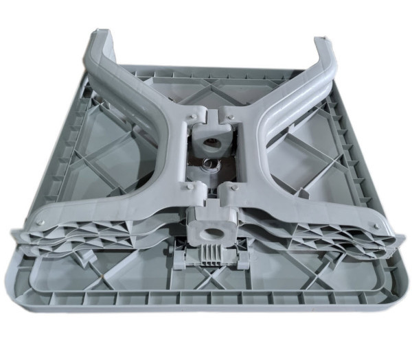 Стіл Прима квадратний складний пластиковий 80*80 білий колір Днепр - изображение 6