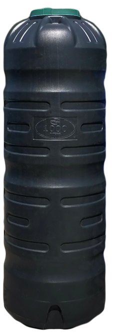 Емкость 1000 л узкая вертикальная непищевая ПБ Київ - зображення 1