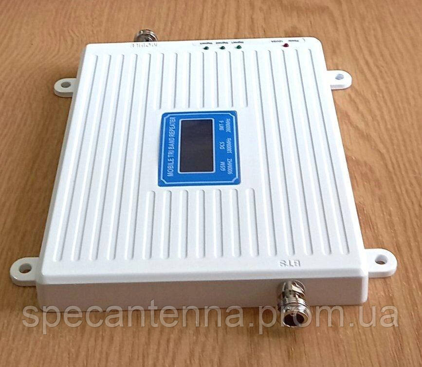 Усилитель сотовой связи трехдиапазонный KD-2065 900/1800/2600 МГц, 500-600 кв. м. Днепр - изображение 4