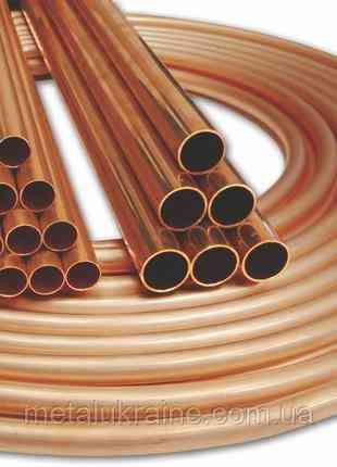 Труба мідна 17х2мм  (є в бухті,є тверда в прутках) Київ