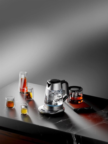 Электрочайник Polaris WIFI IQ Home Matte PWK 17115CGLD 1.7 л серебристый Київ - зображення 10