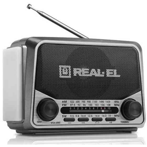 Радіоприймач REAL-EL X-525 Grey (EL121800004) Харьков