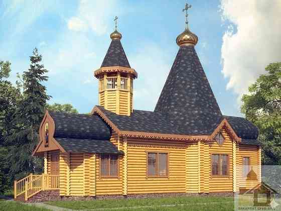 Проект церкви купити: дерев'яний храм Одеса