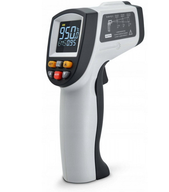 Бесконтактный термометр (пирометр) -50-950°C BENETECH GT950 Харьков - изображение 5