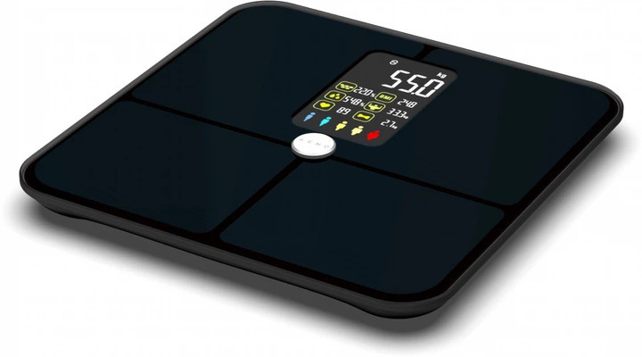 Смарт-весы напольные AENO ABS0002S 180 кг черные Киев - изображение 2