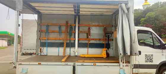 Вантажні перевезення, доставка вантажу. Переїзди, Гідроборт, Рокла Киев