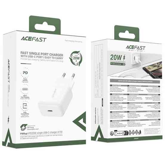 СЗУ Acefast A130 PD20W (1USB-C) Херсон