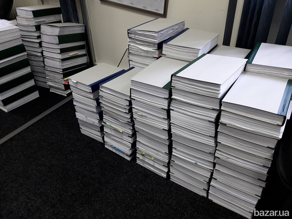 Прошивка документів, палітурка документів Киев - изображение 1
