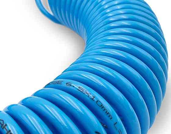 Шланг для компрессора 15 м спиральный полиуретановый 6,5x10мм AIRKRAFT AHC46-G Харьков