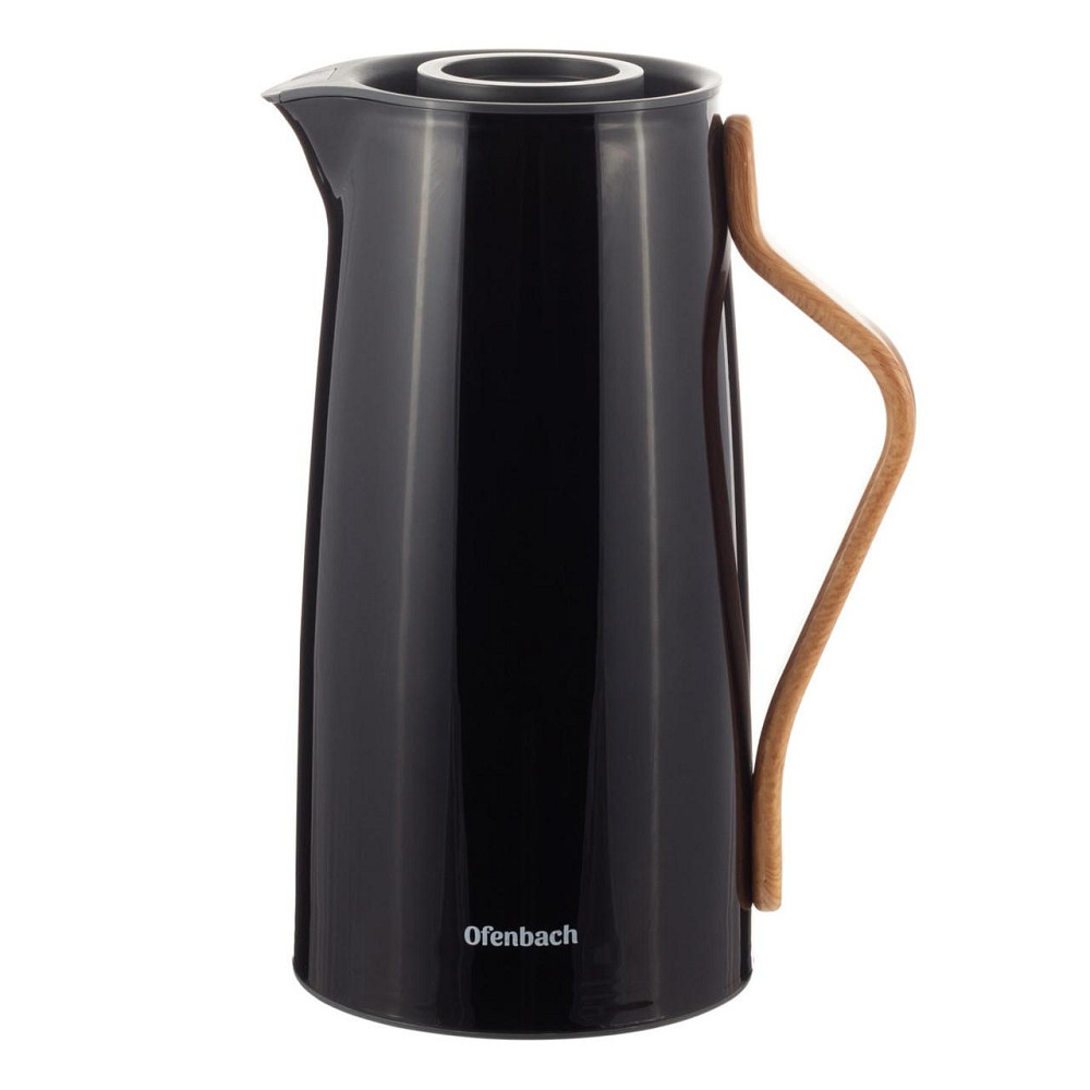 Термос пластиковый Ofenbach со стеклянной колбой 1 л Одесса - изображение 1