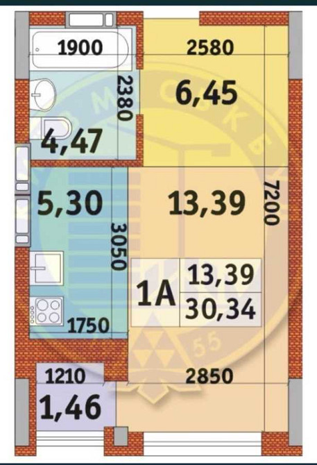 продажа 1-к квартира Киев, Оболонский, 33000 $ Київ - зображення 4