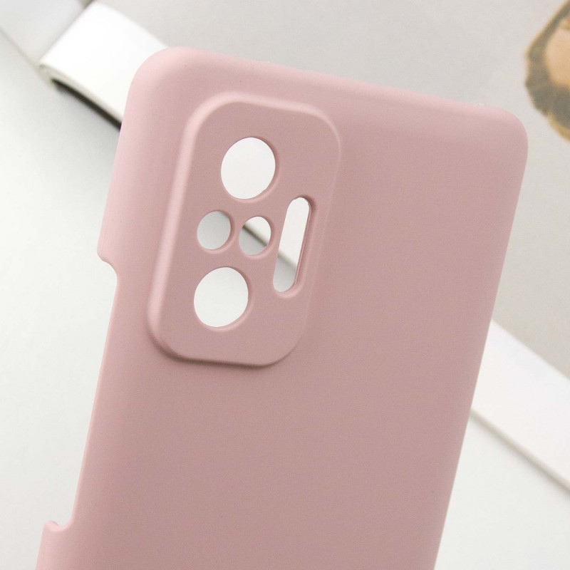 Чехол Silicone Cover Lakshmi Full Camera (AAA) with Logo для Xiaomi Redmi Note 10 Pro / 10 Pro Max Херсон - зображення 3