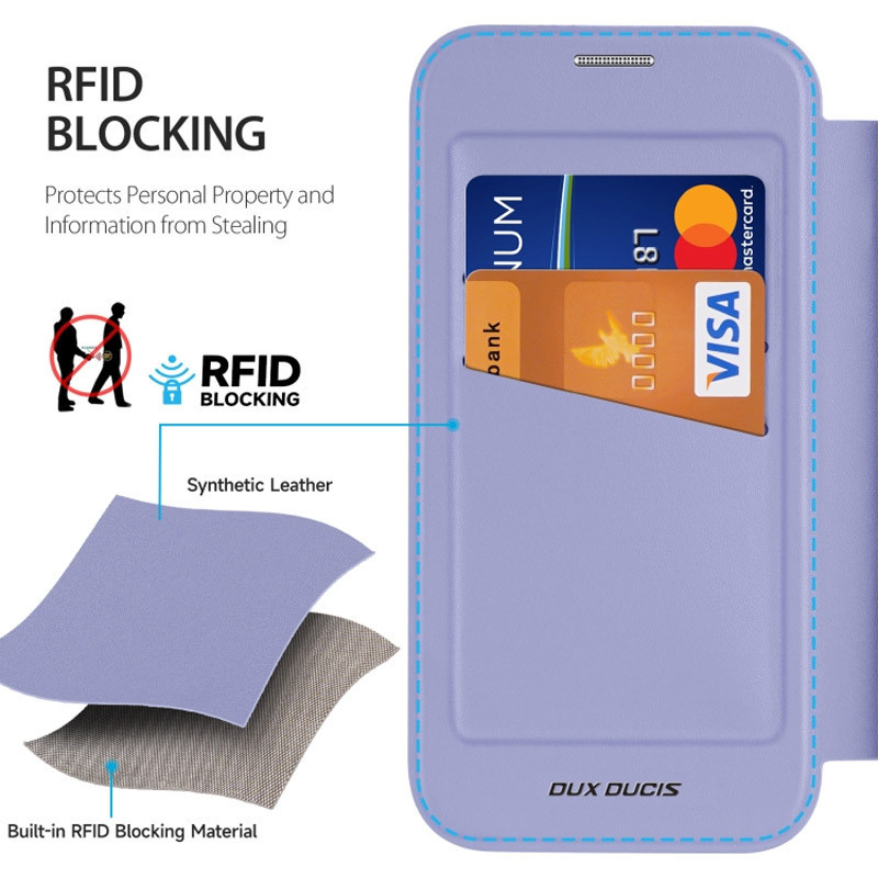 Чехол-книжка Dux Ducis Skin X Pro with MagSafe для Apple iPhone 16 Pro (6.3") Херсон - зображення 3