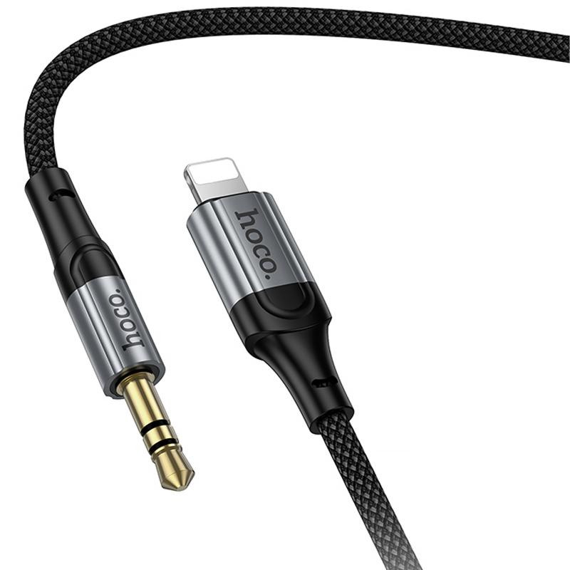 Аудио кабель Aux Hoco UPA33A Nuevo (Lightning to AUX 3.5mm) (1.5m) Херсон - зображення 4
