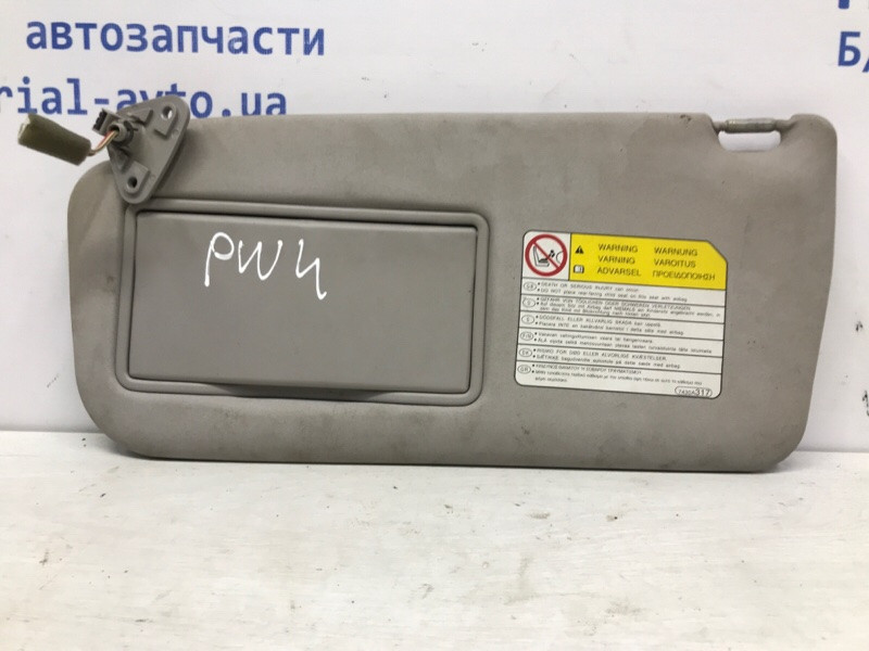 Козырек солнцезащитный левый Mitsubishi Pajero Wagon 2006-2022 7620A395HA (Арт. 57081) Київ - зображення 1