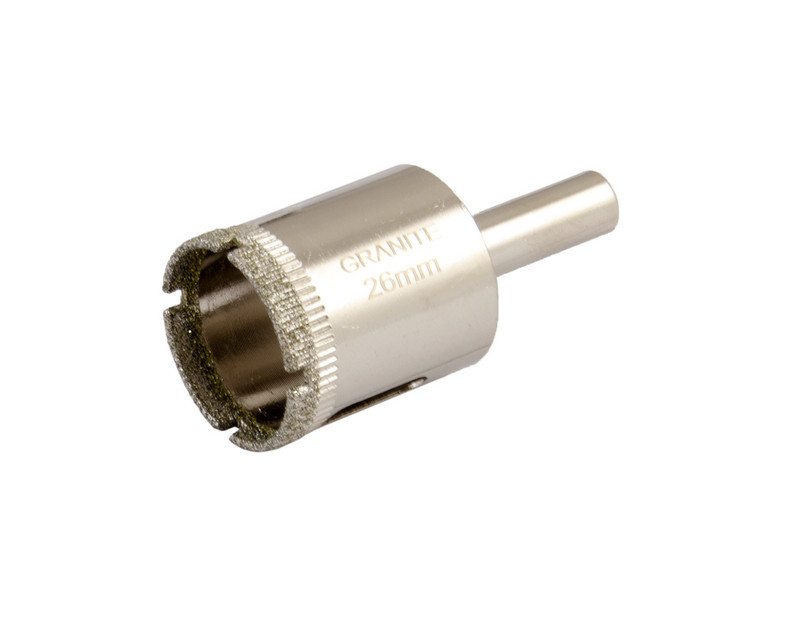 Сверло для стекла и керамики GRANITE трубчатое с алмазным напылением 26 мм 2-01-226 Харків - зображення 1