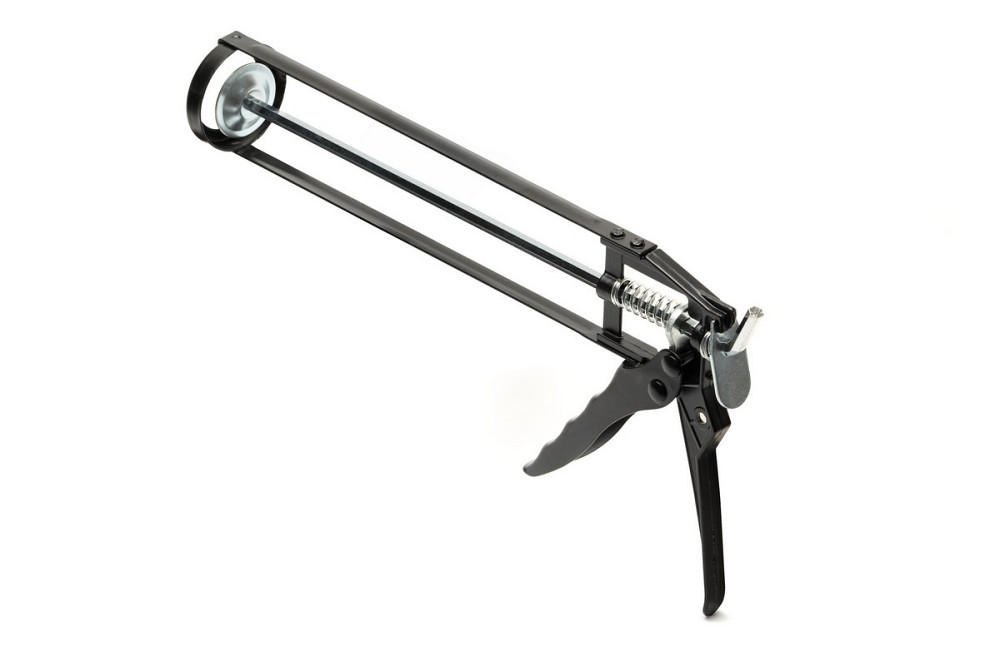 Пистолет для герметиков и химических анкеров, рамочный, 300 мм MASTERTOOL 80-5020 Харьков - изображение 3