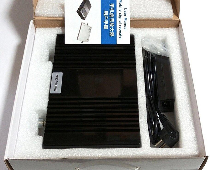 Усилитель 3G/4G LTE интернета и голосовой связи KW-2130-W 2100 МГц 80 дБ 30 дБм с защитой сети, 2700 Дніпро - зображення 2