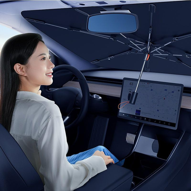 Солнцезащитный зонтик для автомобиля Baseus CoolRide Series (C20656101111-0) Херсон - зображення 5