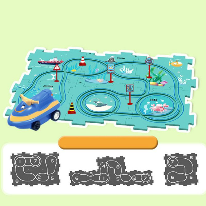 Развивающая игрушка-пазл SHT 1103C Ocean World (25pcs) Херсон - зображення 2