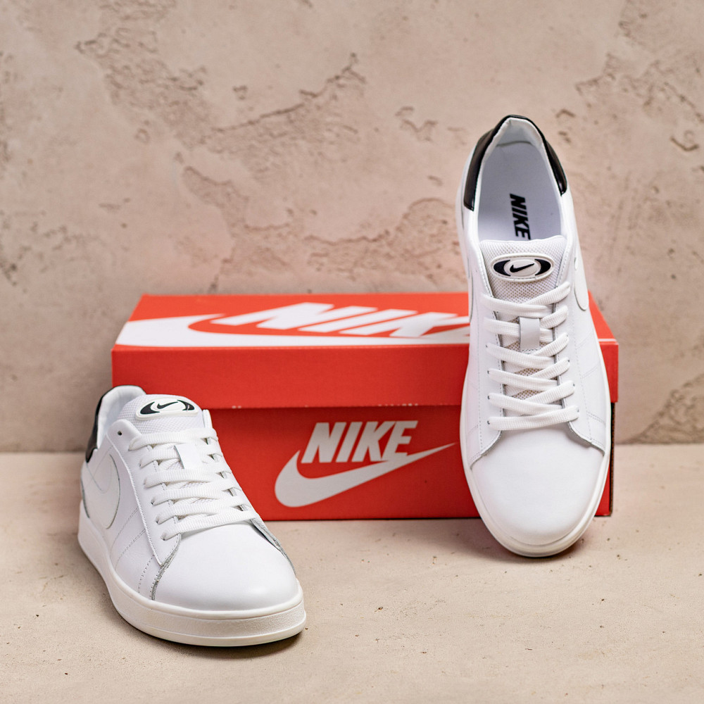 Мужские кожаные кеды  White Київ - зображення 6