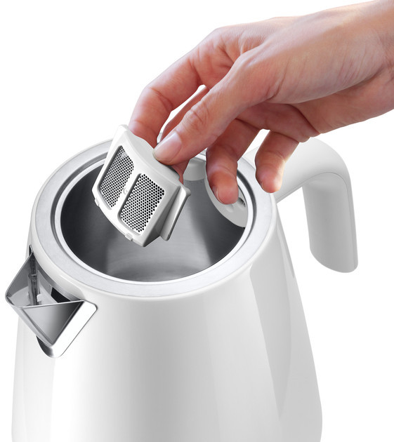 Электрочайник DeLonghi Eclettica SpecialTea KBY 2011 W 1.7 л белый Киев - изображение 3