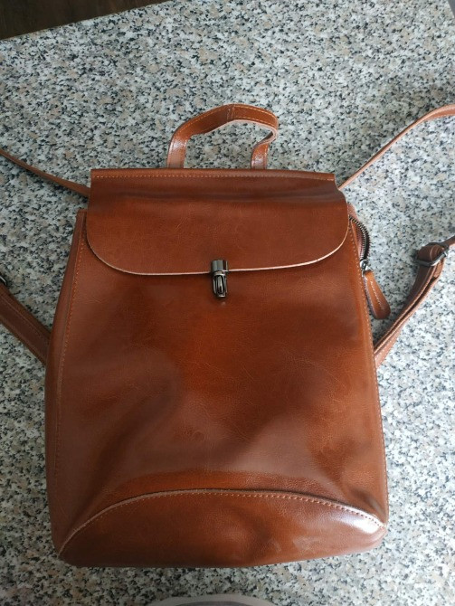 Рюкзак из прессованной эко кожи Харків - зображення 1