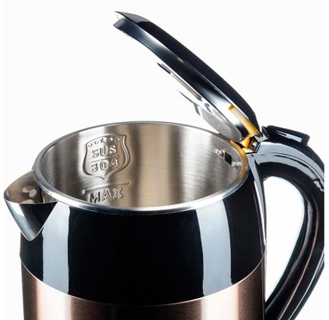 Электрочайник Zelba PK-181.52 Gold 1.8 л золотистый Київ - зображення 5