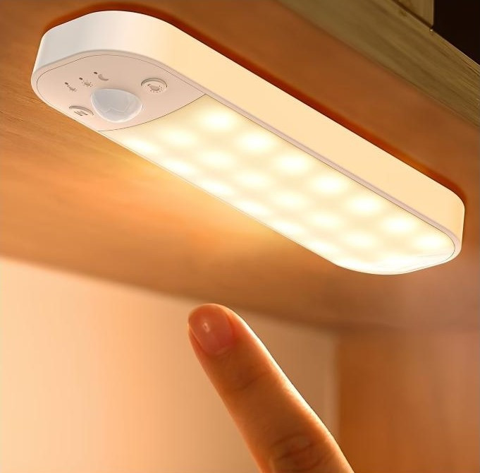 Світильники з датчиком руху, акумуляторні, бездротові, 3 режими світла, комплект 2шт Киев - изображение 5