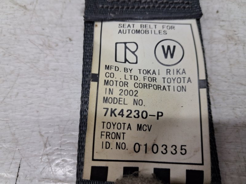 Ремень безопасности передний левый Toyota Camry XV30 3.0 БЕНЗИН 1MZFE 2001 (б/у) Київ - зображення 4