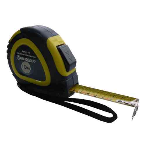 Рулетка 10м/25мм с автостопом и магнитом СТАНДАРТ PMT-1025 Харків