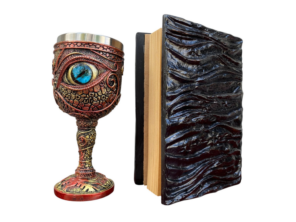 Подарочный набор Бокал 3 Глаз и Блокнот 3 «Книга, смотрящая в ответ» (код 00659) Київ - зображення 2