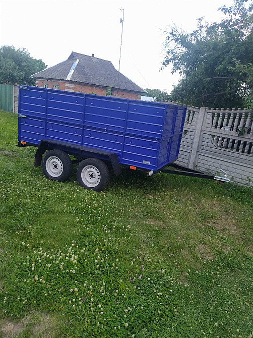 Двухосный усиленный прицеп 2.5*1.5*500 и другие размеры кат.Б, с регистрацией в МРЕО Дніпро - зображення 5