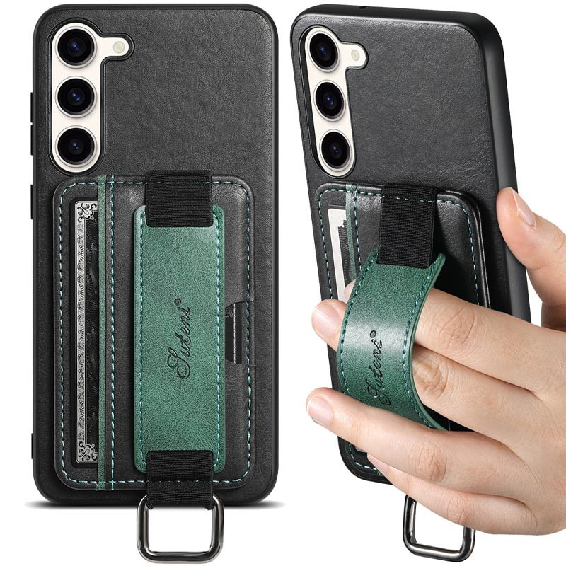 Кожаный чехол Wallet case and straps для Samsung Galaxy A24 4G Херсон - зображення 2