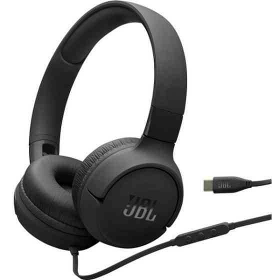 Навушники JBL Tune 520C Type-C Black (JBLT520CBLK) Харків