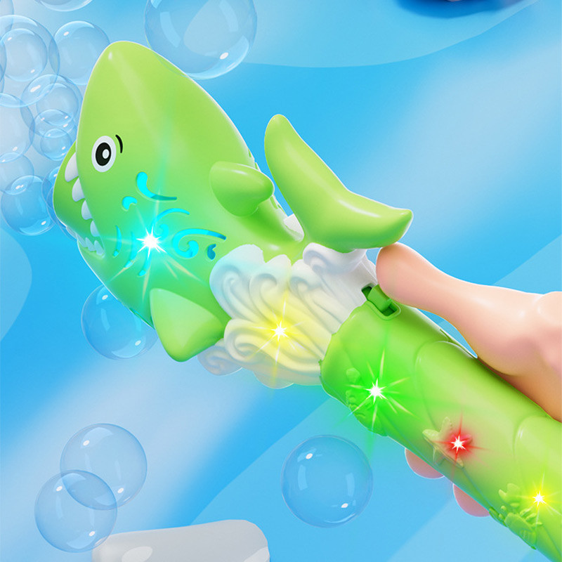 Уценка Пистолет с мыльными пузырями H038 Shark + bottle 50ml Херсон - зображення 5