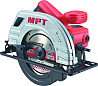 Пила циркулярная MPT PROFI 1380 Вт 185х20 мм 5300 об/мин пропил 65 мм 45-90° аксессуары 2 шт MCS1803 Харків