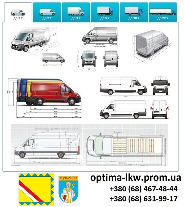 Грузоперевозки Мукачево Фуры 5, 10, 20, 22тонны UA-Европа БН с НДС Мукачево - изображение 2