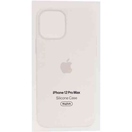 Чехол Silicone case (AAA) with Magsafe and Animation для Apple iPhone 12 Pro Max (6.7") Херсон