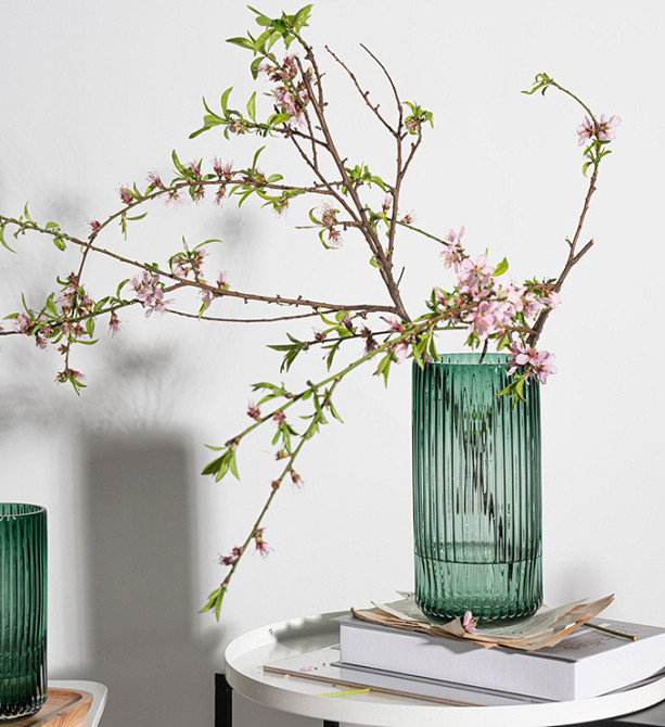 Ваза скляна 14194 25х11.5 см Київ - зображення 1