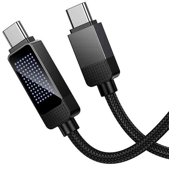Дата кабель Hoco U154 Matrix Type-C to Type-C 60W (1m) Херсон