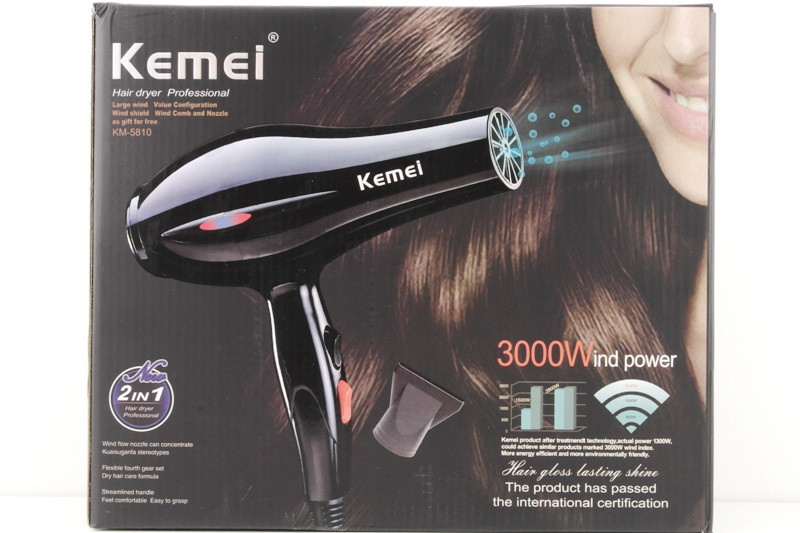 Фен Kemei AP-BS-5810 3000 Вт Київ - зображення 2