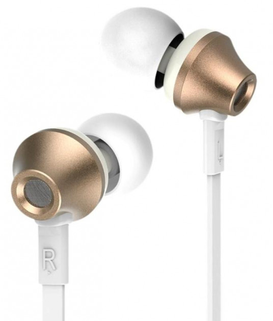 Вакуумные наушники RM-610D gold Remax 331004 Київ - зображення 1