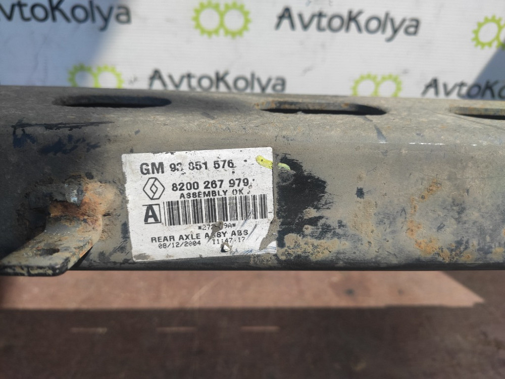 Балка задняя Renault Trafic 2001-2013 Ковель - зображення 2