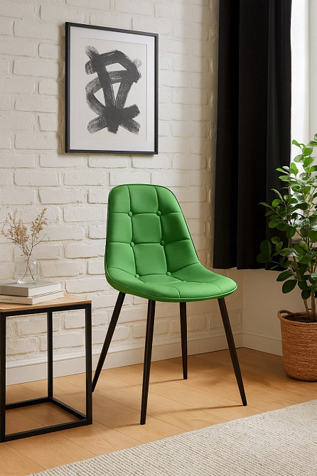 Стілець обідній Агата колір жовтий, зелений Днепр - изображение 2