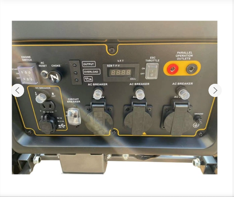 Інверторний бензиновий генератор Kraft&Dele KD189, 8.5 кВт, однофазний, мідна обмотка Київ - зображення 4